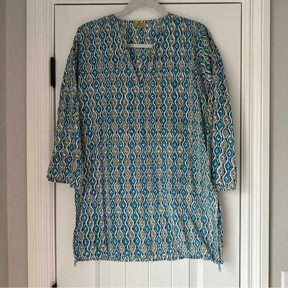 Roberta Roller Rabbit Swim Coverup Tunic Top - Picture 1 of 7